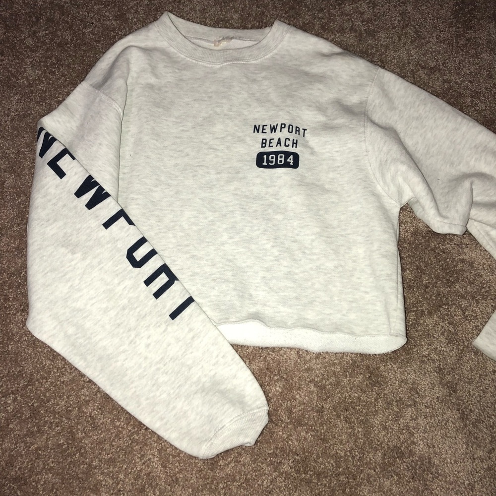 Brandy Melville cropped sweatshirt
